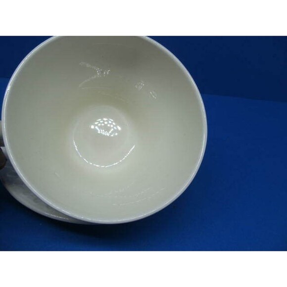 Wedgwood Of Etruia And Barlaston Wellesley Cream Color Cup And Saucer - Picture 4 of 10